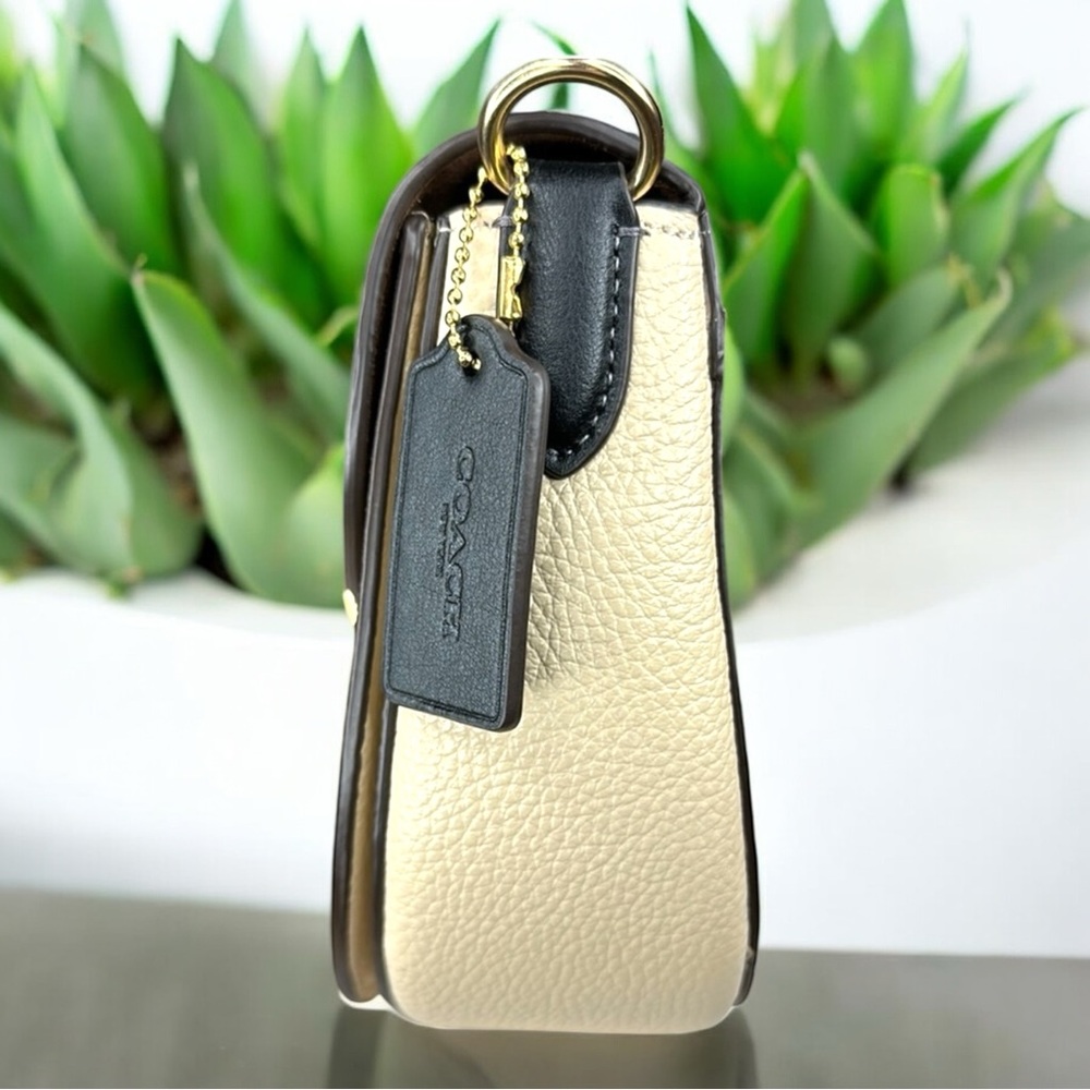 COACH - Morgan Saddle Bag in Color block - Picture 9 of 16